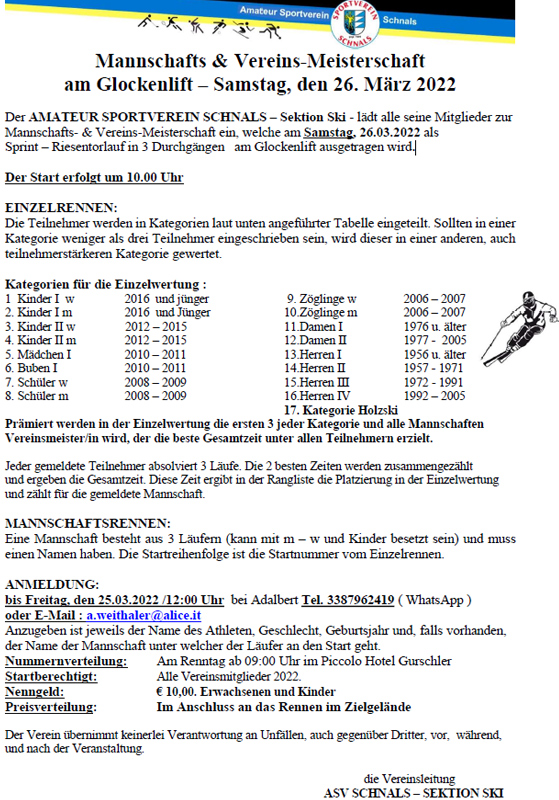 Amateur Sportverein Schnals