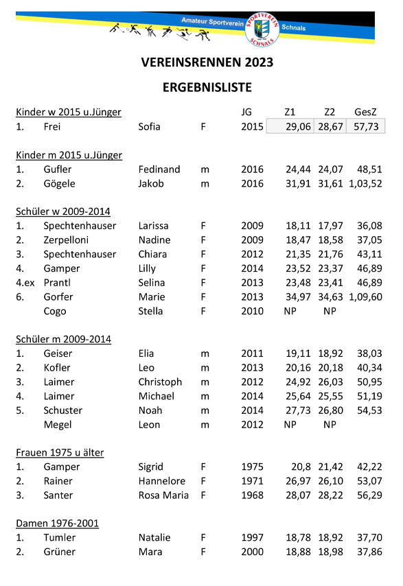 Amateur Sportverein Schnals